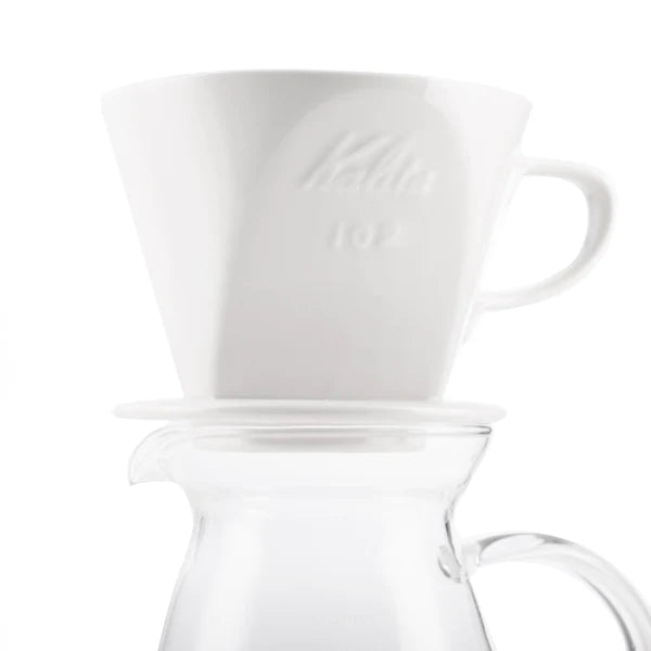 Kalita Style 102 Ceramic Coffee Dripper- White